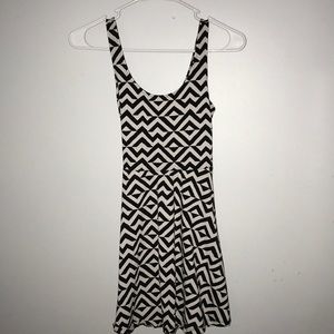 Pink, Victoria Secrets Black and White mini Dress